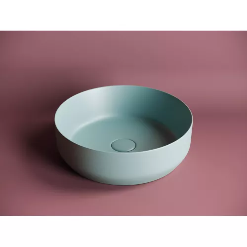 Умывальник чаша накладная круглая Ceramica Nova Element CN6022, Выбрать цвет: Зеленый матовый, изображение 3