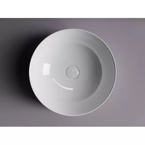 Умывальник чаша накладная круглая Element 420*420*130мм CN5024, изображение 4