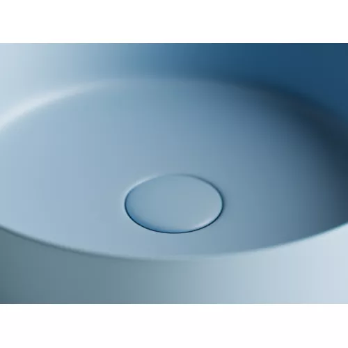 Умывальник чаша накладная круглая Ceramica Nova Element CN6022, Выбрать цвет: Голубой матовый, изображение 5