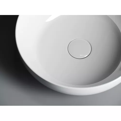 Умывальник чаша накладная круглая Element 370*370*110мм CN6020, изображение 4