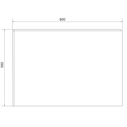 Панель боковая Marka One Flat 75 MG L, изображение 2