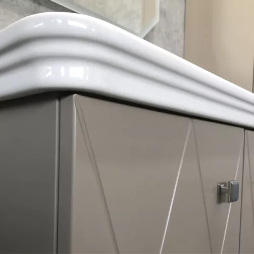 COMFORTY. Тумба-умывальник "Кремона-80" латте с раковиной COMFORTY 50180, изображение 3