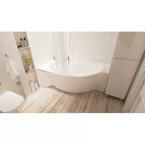 Ванна 1Marka ERGONOMIKA 158*110, 175*110 L/R, Ориентация: левая, изображение 7