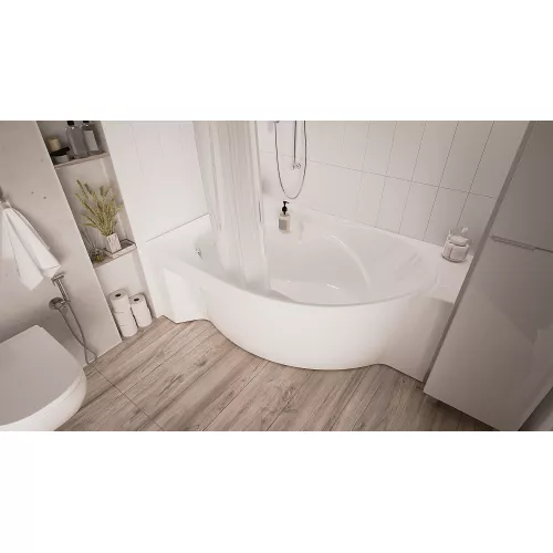 Ванна 1Marka ERGONOMIKA 158*110, 175*110 L/R, Ориентация: левая, изображение 8