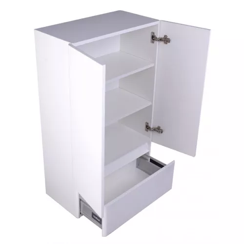 Подвесной шкаф Style Line  Атлантика, Выбрать размер: 100, Выбрать цвет: Белый, изображение 3