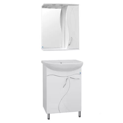 Зеркальный шкаф Style Line Амелия, Выбрать размер: 65, изображение 2