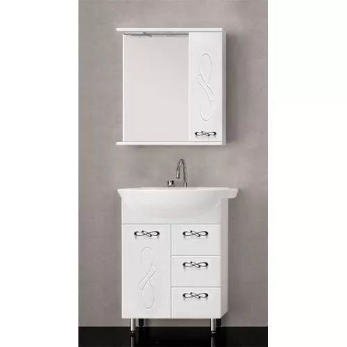 Тумба напольная с раковиной Style Line Венеция, Выбрать размер: 65, изображение 9