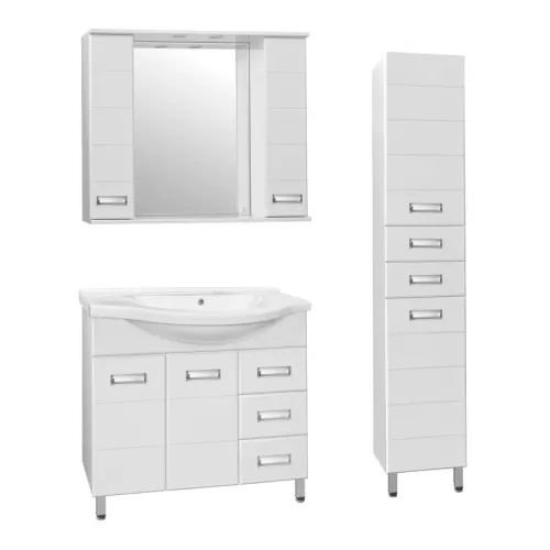 Зеркальный шкаф Style Line Ирис, Выбрать размер: 100, изображение 2