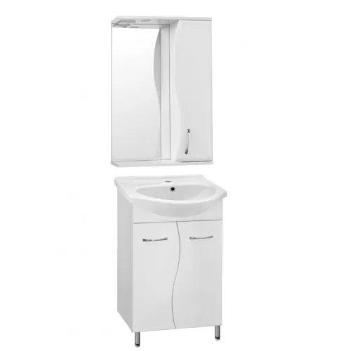 Зеркало-шкаф Style Line Эко Волна Панда, Выбрать размер: 55, изображение 2