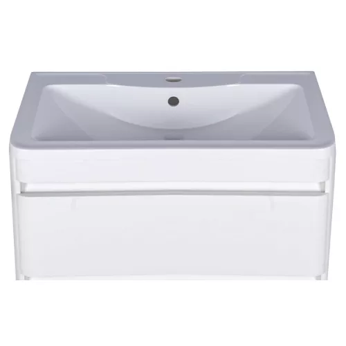 Тумба напольная с раковиной Style Line Атлантика белый, Выбрать цвет: Белый, Выбрать размер: 60, изображение 10