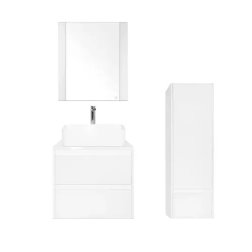 Пенал подвесной Style Line Монако, Выбрать цвет: Белый, изображение 3