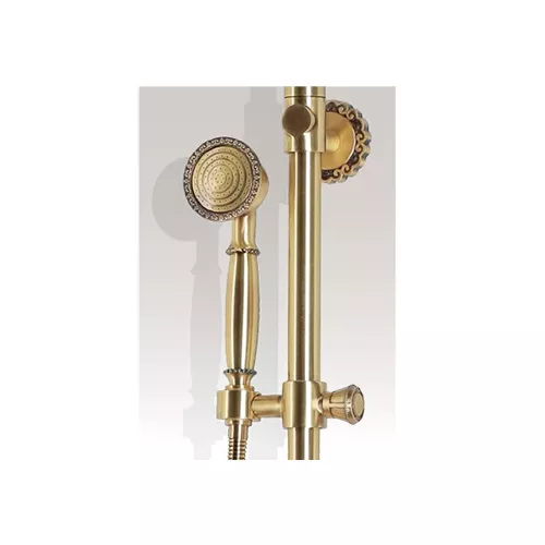 Bronze De Luxe Windsor Комплект для ванной и душа одноручковый, Излив (см): 10, изображение 3