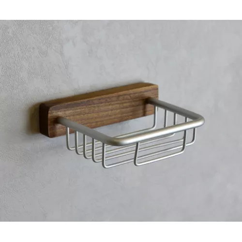 Bronze De Luxe Мыльница подвесная настенная, Выбрать цвет: Матовый хром, изображение 2