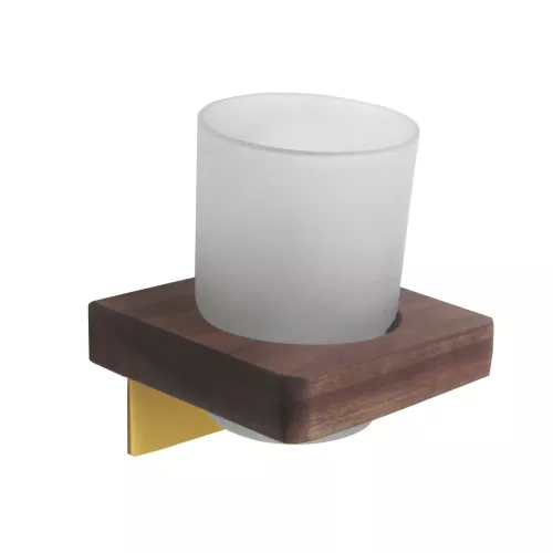 Bronze De Luxe Держатель стакана для ванной золото, Выбрать цвет: Матовое золото