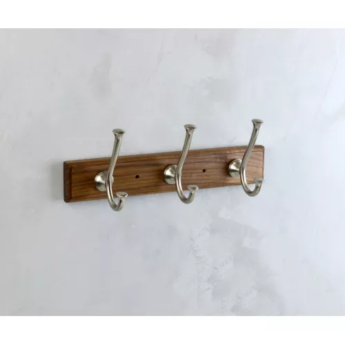 Bronze De Luxe Планка с крючками, Выбрать цвет: Матовый хром, изображение 2