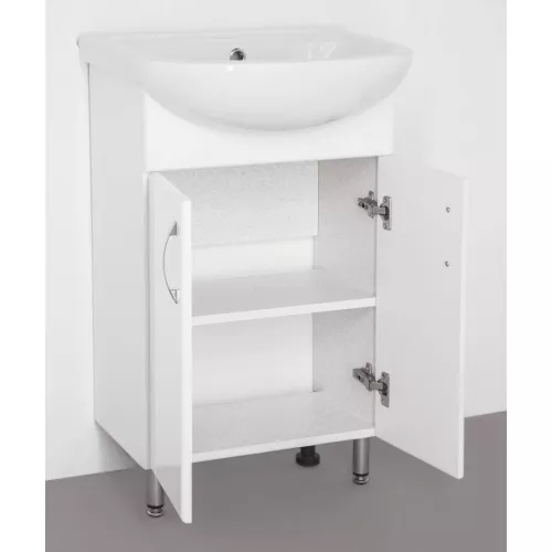 Тумба напольная 9 Style Line с  умывальником Ладога 50, изображение 3