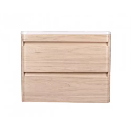 Тумба подвесная с раковиной Style Line  Атлантика, Выбрать цвет: Ясень перламутр, Выбрать размер: 60, изображение 6