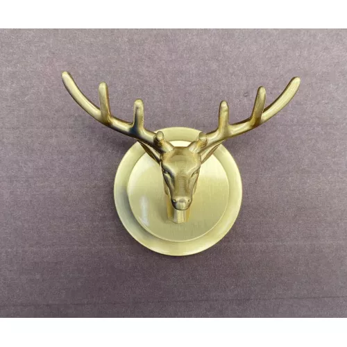 Bronze De Luxe Крючок настенный Олень, изображение 2