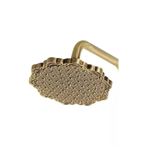 Bronze De Luxe Windsor Комплект для душа встраиваемый лейка с потолка без излива, изображение 2