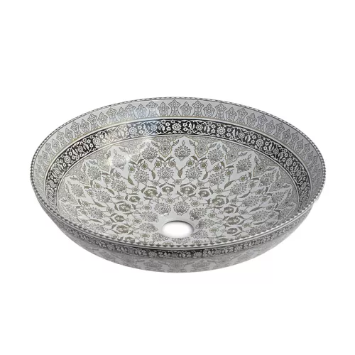 Bronze De Luxe Накладная раковина Марракеш, Цвет*: Серый, изображение 2