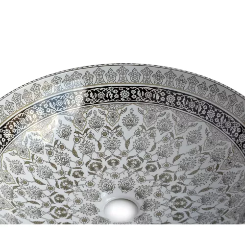 Bronze De Luxe Накладная раковина Марракеш, Цвет*: Серый, изображение 5