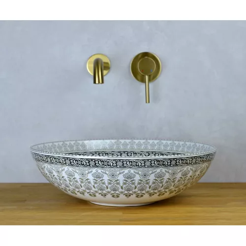 Bronze De Luxe Накладная раковина Марракеш, Цвет*: Серый, изображение 6