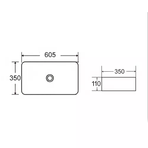 Накладная раковина Bronze De Luxe  Терраццо, изображение 5