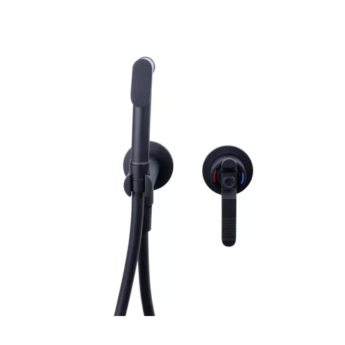 Гигиенический душ (комплект) Bronze De Luxe, Выбрать цвет: Матовый черный, изображение 3