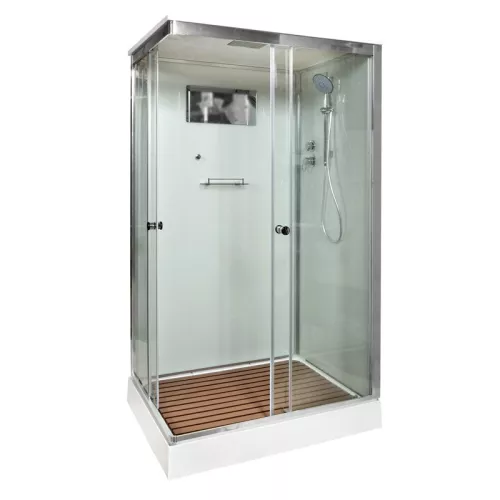 DTO Душевая кабина K402, Выбрать размер: 120x90, Внешний вид: без крыши