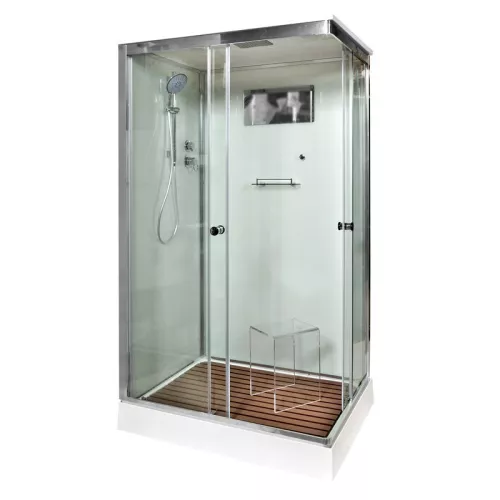 DTO Душевая кабина K402, Выбрать размер: 120x90, Внешний вид: без крыши, изображение 3