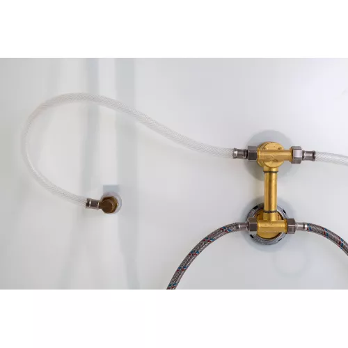 DTO Душевая кабина K402, Выбрать размер: 120x90, Внешний вид: LED, изображение 14