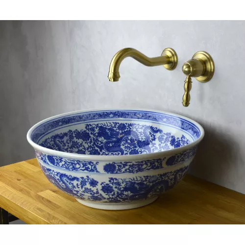 Раковина-чаша Bronze De Luxe Dragons, изображение 6