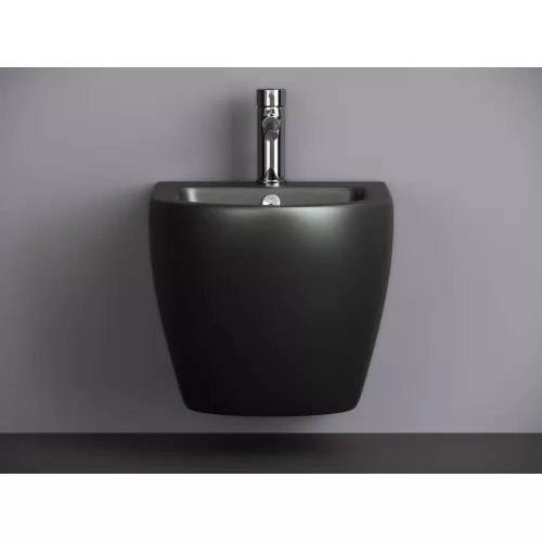 Подвесное биде Ceramica Nova Metropol CN4003, Выбрать цвет: Черный матовый, изображение 3