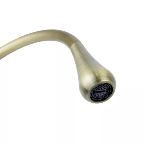 Смеситель для раковины-чаши высокий Bronze De Luxe, Выбрать цвет: Бронза, изображение 4