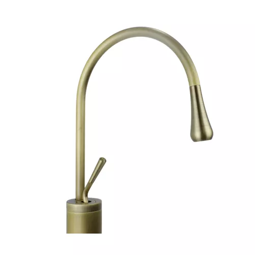 Смеситель для раковины-чаши высокий Bronze De Luxe, Выбрать цвет: Бронза, изображение 3