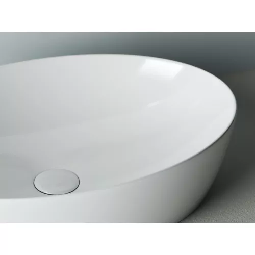 Умывальник чаша накладная овальная Element 610*410*150мм, изображение 4