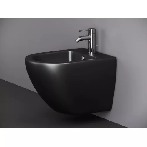 Подвесное биде Ceramica Nova Metropol CN4003, Выбрать цвет: Черный матовый, изображение 4