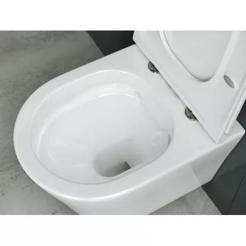 Подвесной унитаз CERAMICANOVA  Forma Rimless, изображение 7