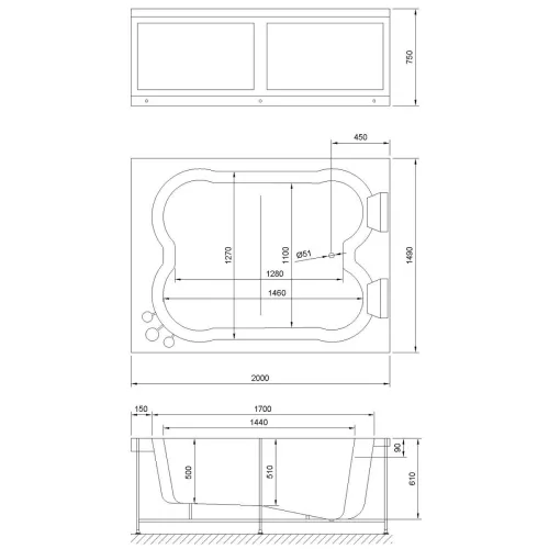 Акриловая ванна Royal Bath  HARDON, изображение 5