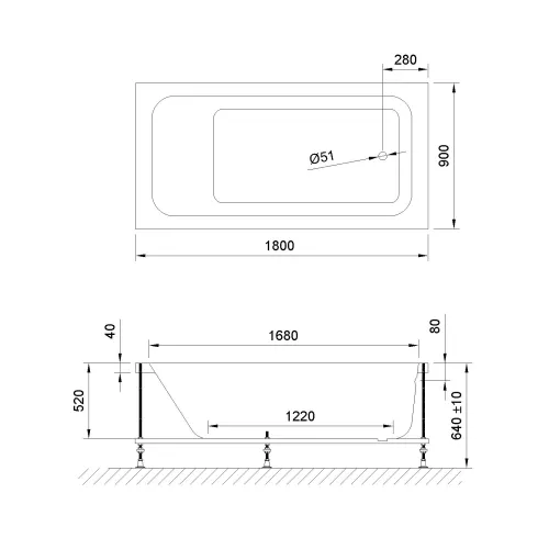 Гидромассажная ванна Royal Bath  ACCORD COMFORT, изображение 3