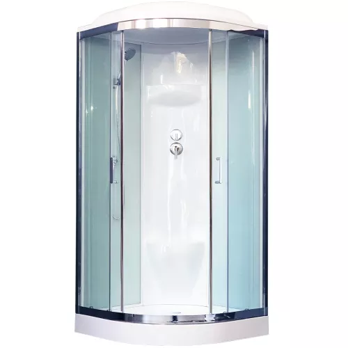 Душевые кабины и сауны: Душевая кабина Royal Bath RB100HK6-WT-CH 1 в магазине Акватория