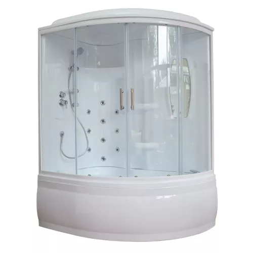 Душевые кабины и сауны: Душевая кабина Royal Bath  RB 140/150/170ALP-T ,L/R, прозрачное/белый 1 в магазине Акватория