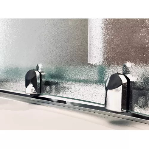 Душевая кабина Royal Bath  RB 150ALP/170ALP, Цвет стекла: матовое, Цвет профиля: Хром, Тип поддона: Высокий, Выбрать размер: 150x100, Ориентация: правая, изображение 4