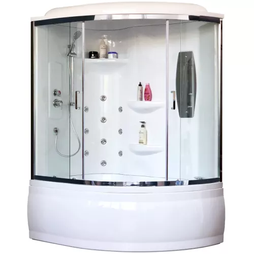 Душевые кабины и сауны: Душевая кабина Royal Bath  RB 150ALP/170ALP 1 в магазине Акватория