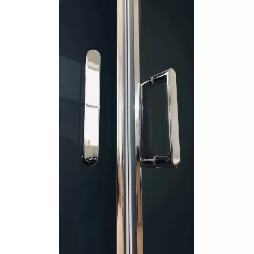 Душевая кабина Royal Bath  RB 150ALP/170ALP, Цвет стекла: прозрачное, Цвет профиля: Хром, Тип поддона: Высокий, Выбрать размер: 150x100, Ориентация: левая, изображение 3