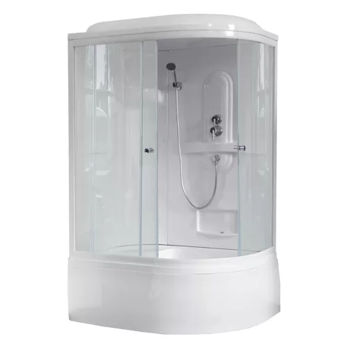 Душевые кабины и сауны: Душевая кабина Royal Bath RB8120BK1 T/M, L/R 120*80 1 в магазине Акватория