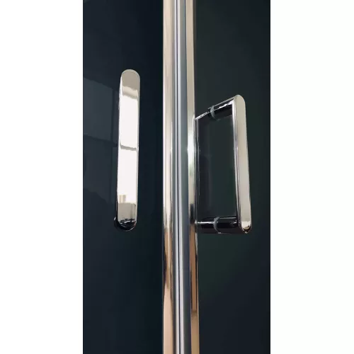 Душевой уголок Royal Bath RB HKD RB HK четверть круга, Высота поддона: Низкий, Цвет профиля: Хром, Выбрать размер: 90x90, Цвет стекла: прозрачное, изображение 4