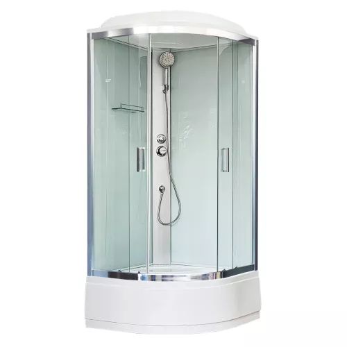 Душевая кабина Royal Bath  RB90CK5-WT-CH   90х90