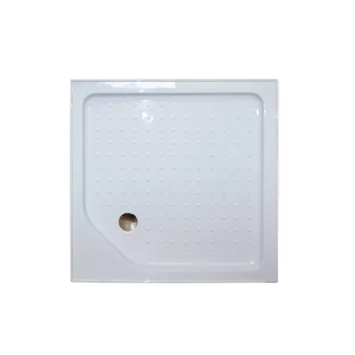 Душевой уголок Royal Bath RB HPD RB HP квадратный, Цвет стекла: матовое, Высота поддона: Низкий, Цвет профиля: Белый, Выбрать размер: 90x90, изображение 3