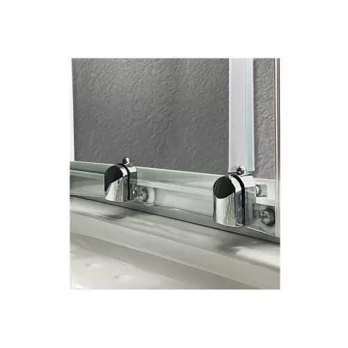 Душевой уголок Royal Bath RB HKD RB HK четверть круга, Высота поддона: Низкий, Цвет профиля: Белый, Выбрать размер: 90x90, Цвет стекла: прозрачное, изображение 4